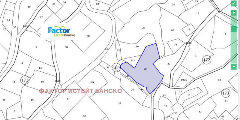 De vânzare  Teren regiunea Blagoevgrad , Bansco , 6516 dka | 48316811