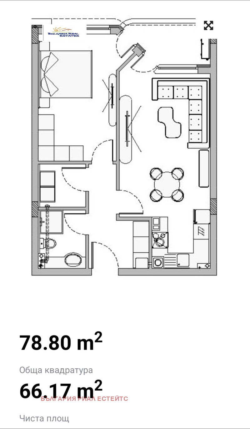 Продава 2-СТАЕН, гр. София, Малинова долина, снимка 7 - Aпартаменти - 49568073