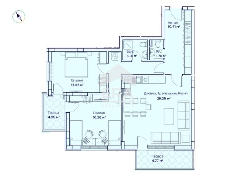 À vendre  2 chambres Sofia , Boyana , 121 m² | 88913877 - image [3]