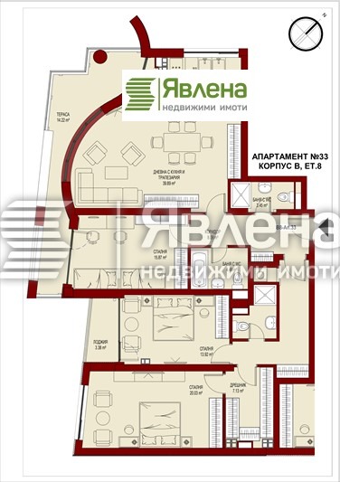 Продава  4-стаен град София , Сердика , 203 кв.м | 70220092 - изображение [2]