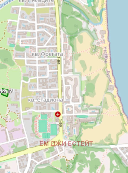 Till salu  Komplott region Burgas , k.k. Slantjev brjag , 2952 kvm | 61453652