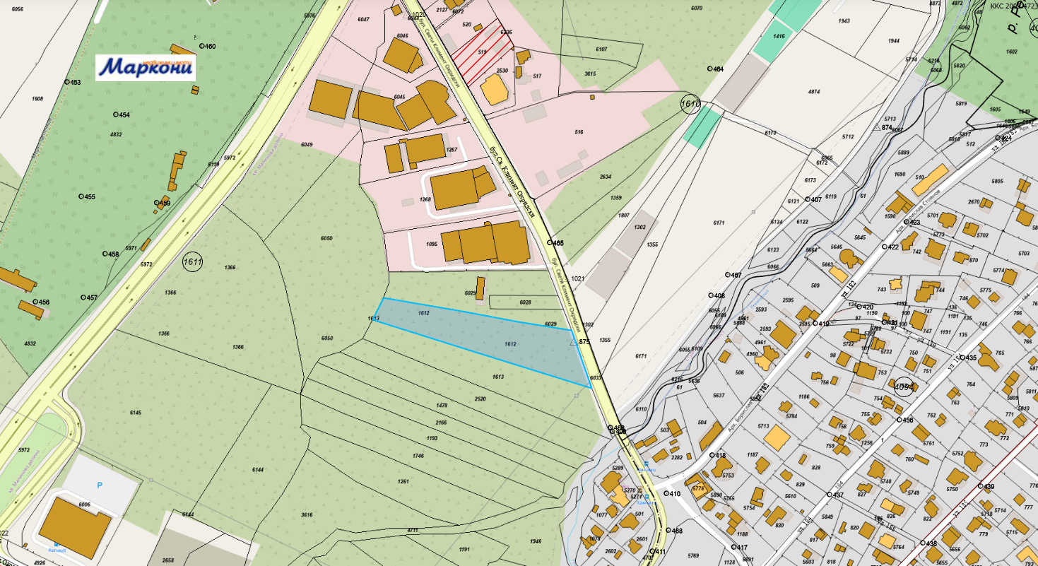 Продава ПАРЦЕЛ, гр. София, Малинова долина