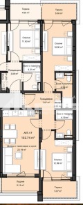 Продава 3-СТАЕН, град Пловдив, Остромила • 131646 € / 257477.20 лв. • 41770057 2