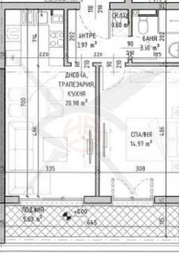 Продава 2-СТАЕН, гр. София, Малинова долина, снимка 1 - Aпартаменти - 47789827