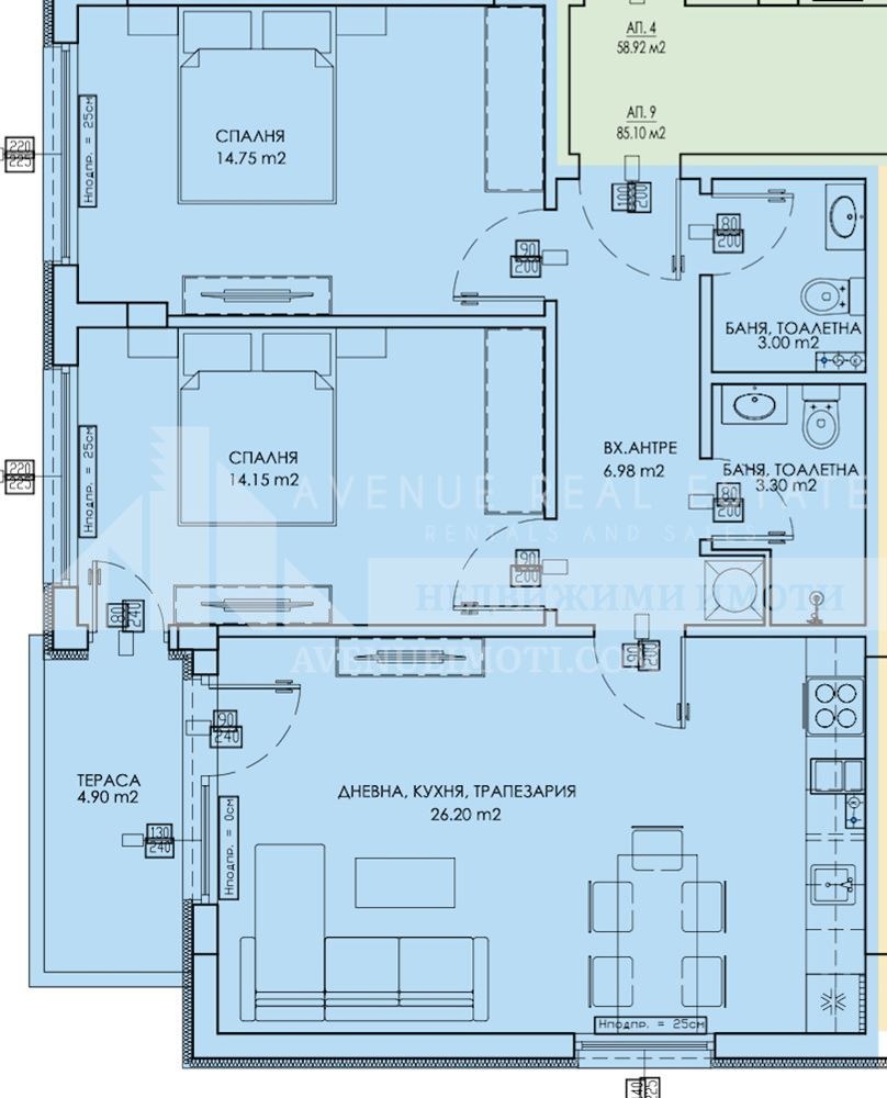 Продава 3-СТАЕН, гр. Пловдив, Отдих и култура, снимка 2 - Апартаменти - 53460653