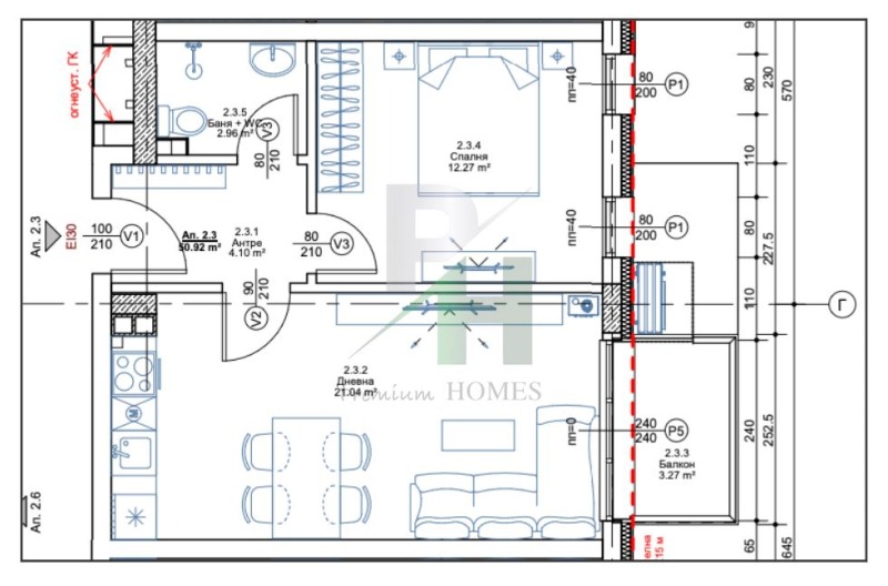 Na prodej  1 ložnice Sofia , Ovča kupel 1 , 62 m2 | 69196672 - obraz [10]