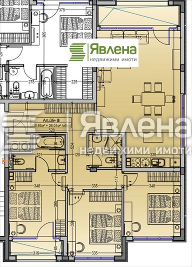 Till salu  3 sovrum Sofia , Dragalevci , 162 kvm | 90172794 - bild [12]