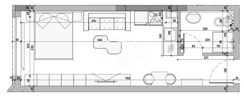 Zu verkaufen  Studio Sofia , Malinowa dolina , 39 qm | 80441376 - Bild [7]