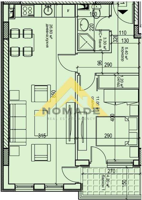 Продава 2-СТАЕН, гр. Пловдив, Мараша, снимка 2 - Aпартаменти - 46548059