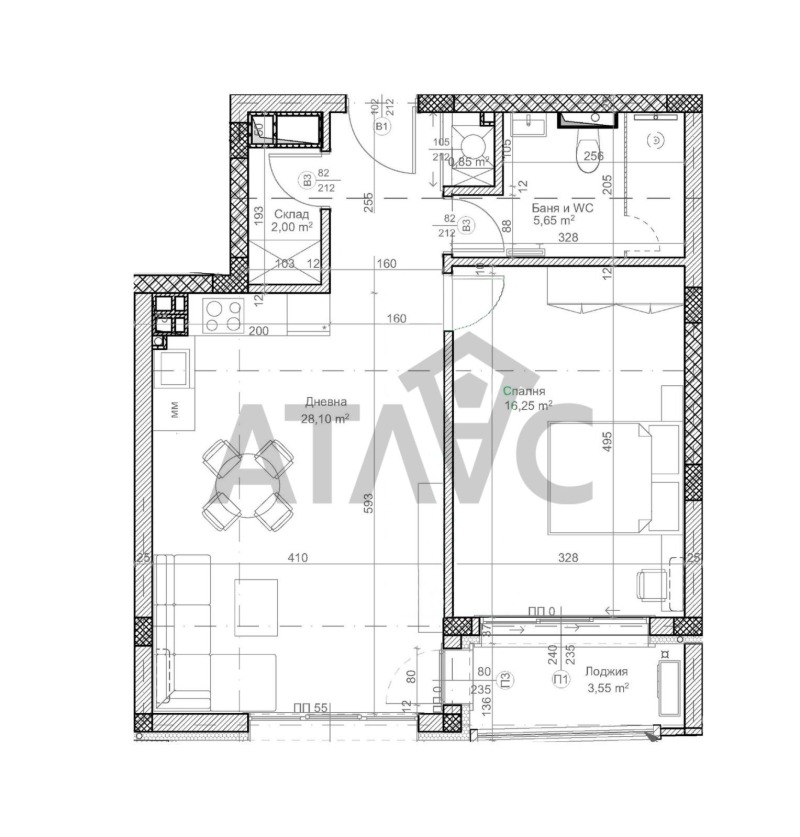 Продава 2-СТАЕН, гр. Пловдив, Каменица 2, снимка 2 - Апартаменти - 53286435