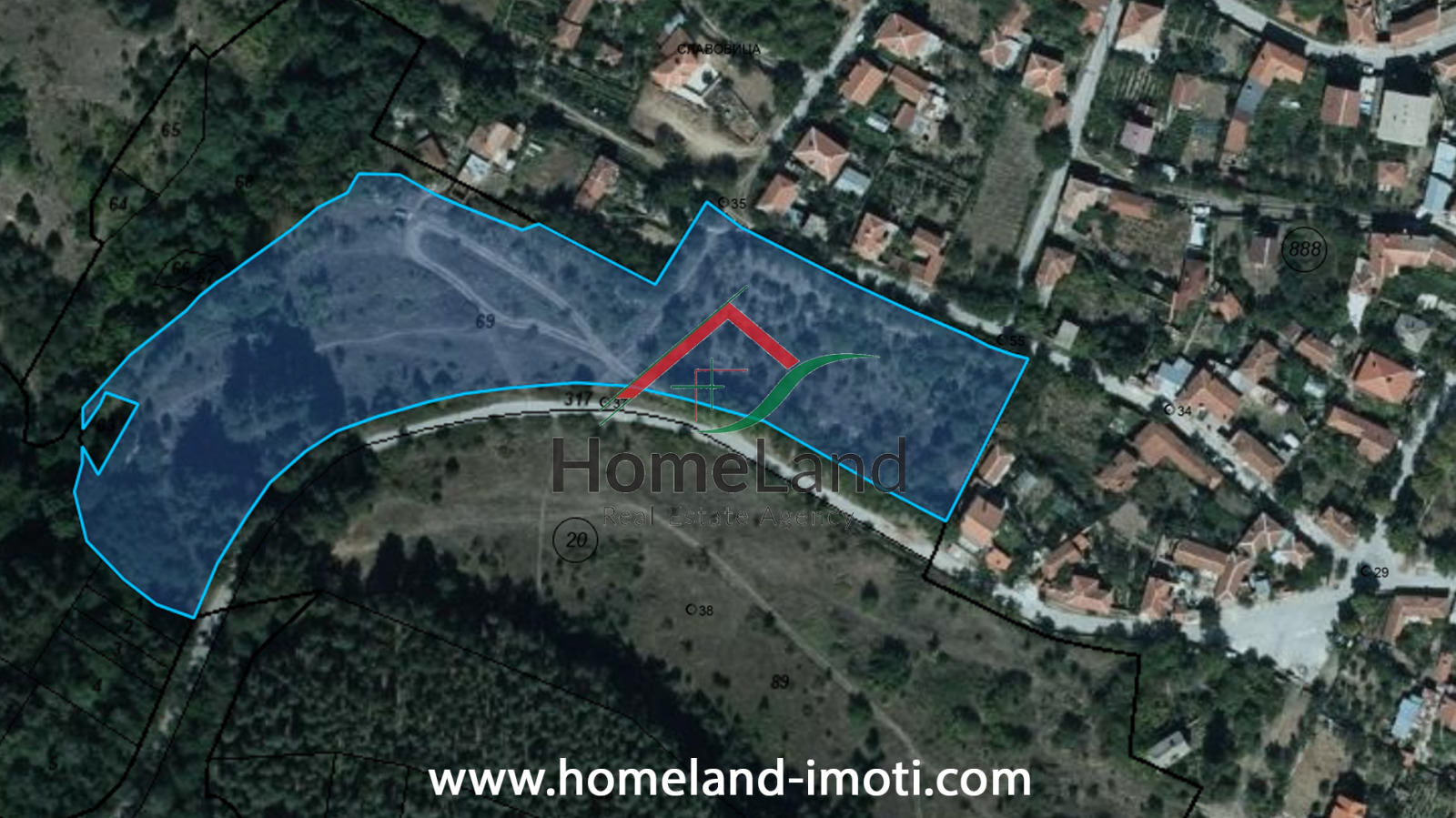 Продава ПАРЦЕЛ, с. Славовица, област Пазарджик, снимка 5 - Парцели - 55145431