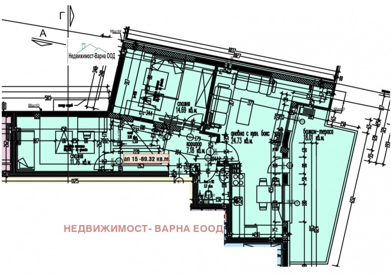 Продава 3-СТАЕН в град Варна, Аспарухово - 101 кв.м / 124 200 € » 242 914.09 лв., НЕДВИЖИМОСТ- ВАРНА ЕООД