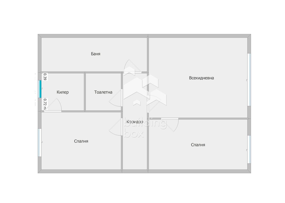 Продава 2-СТАЕН, гр. Пловдив, Гагарин, снимка 15 - Апартаменти - 55275409