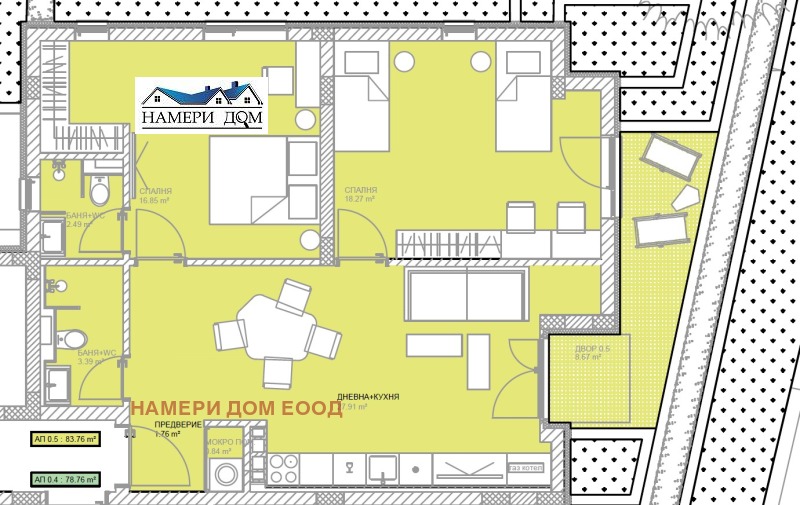 Продава 3-СТАЕН, гр. София, Малинова долина, снимка 2 - Aпартаменти - 49259124