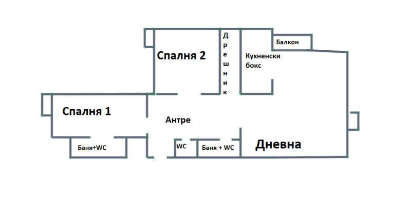 Til salgs  2 soverom region Sofia , Botevgrad , 117 kvm | 34974360 - bilde [8]