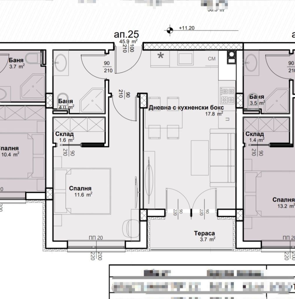 Продава 2-СТАЕН, гр. Кърджали, Възрожденци, снимка 4 - Апартаменти - 55611126