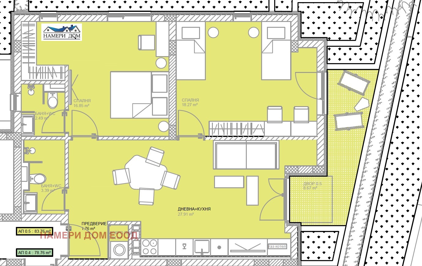 Продава 3-СТАЕН, гр. София, Малинова долина, снимка 2 - Апартаменти - 54153019