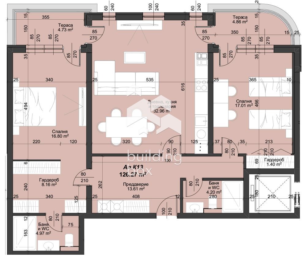 Продава 3-СТАЕН, гр. Пловдив, Тракия, снимка 2 - Апартаменти - 55036257