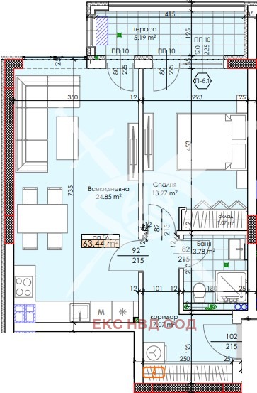 Продава  2-стаен град Пловдив , Тракия , 74 кв.м | 34167675