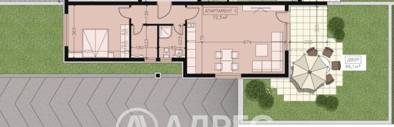 À venda  1 quarto Sofia , Manastirski livadi , 207 m² | 53150163 - imagem [2]