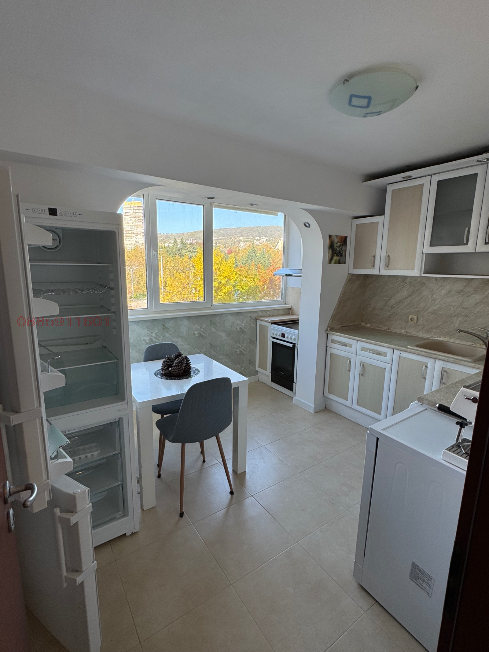 Дава под наем 3-СТАЕН, гр. Варна, Чайка, снимка 7 - Апартаменти - 53910506