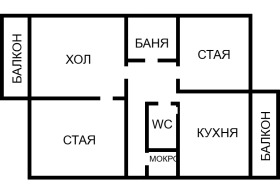 2 soveværelser Dianabad, Sofia 7