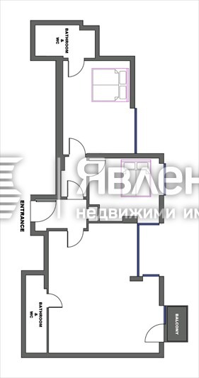 Дава под наем 3-СТАЕН, гр. София, Лозенец, снимка 9 - Апартаменти - 55712756