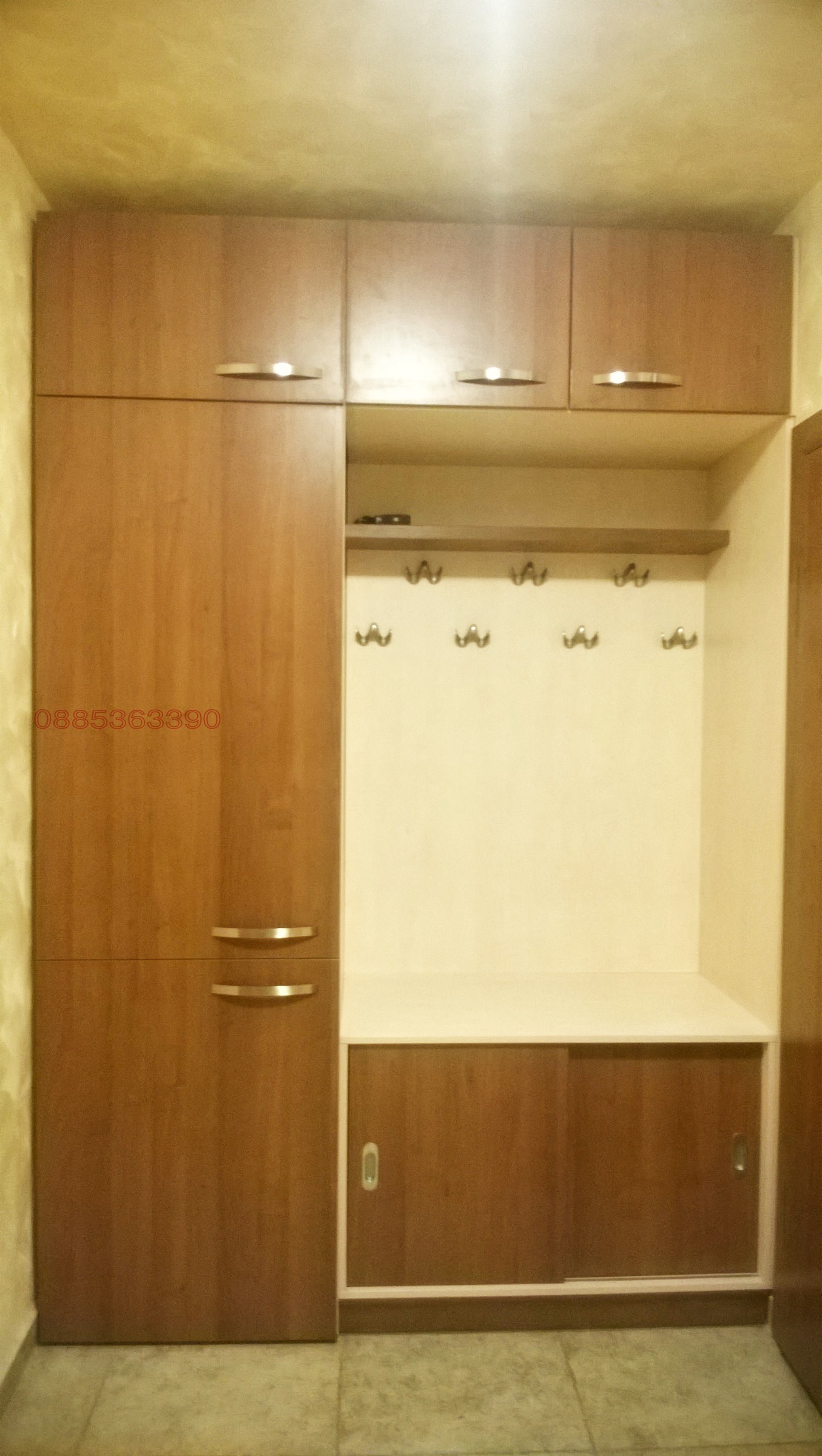 Дава под наем 2-СТАЕН, гр. София, Хладилника, снимка 3 - Апартаменти - 53613025