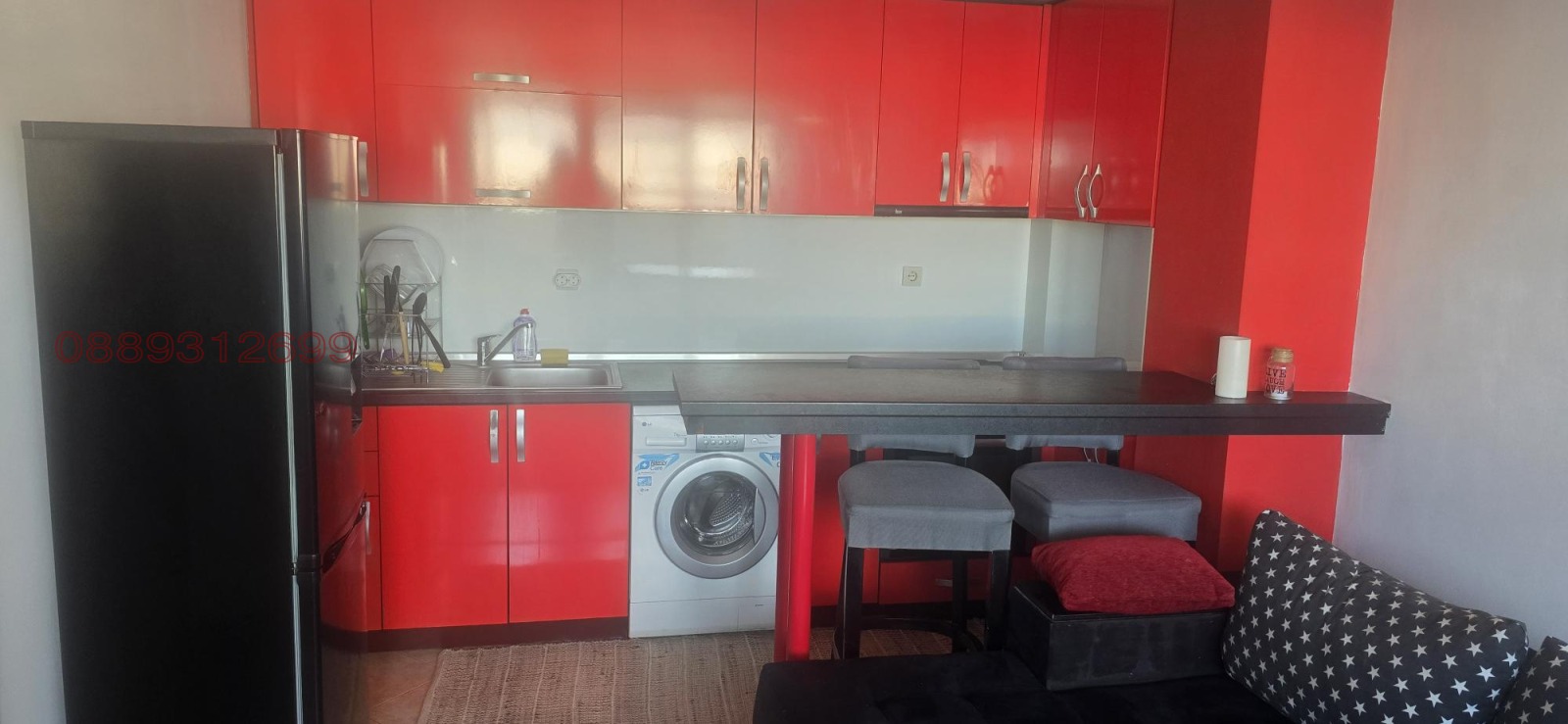 Дава под наем 2-СТАЕН, гр. София, Манастирски ливади, снимка 7 - Апартаменти - 53959149