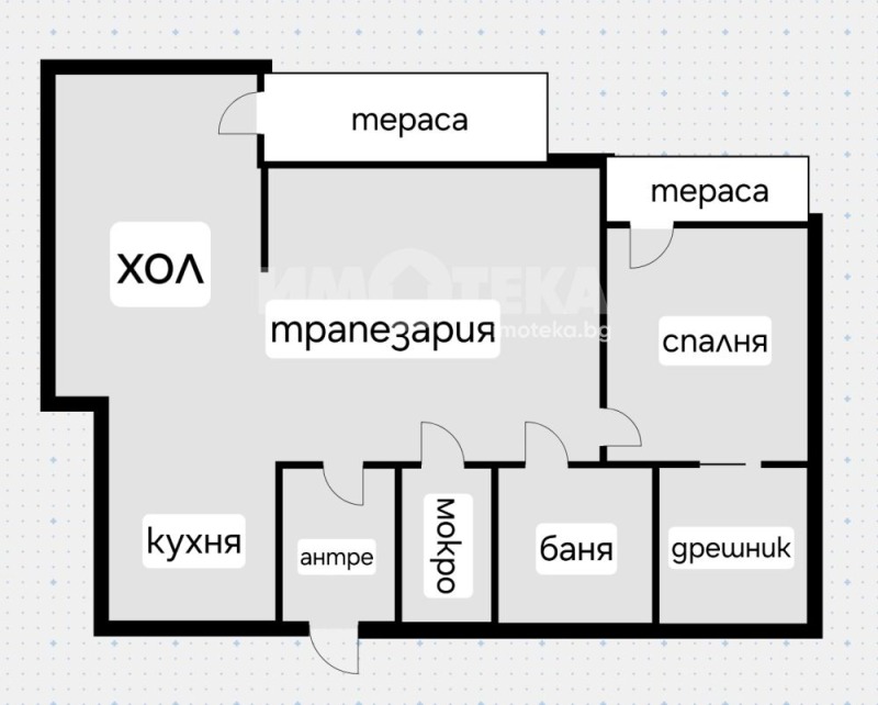 Дава под наем 3-СТАЕН, гр. София, Манастирски ливади, снимка 4 - Апартаменти - 53151373