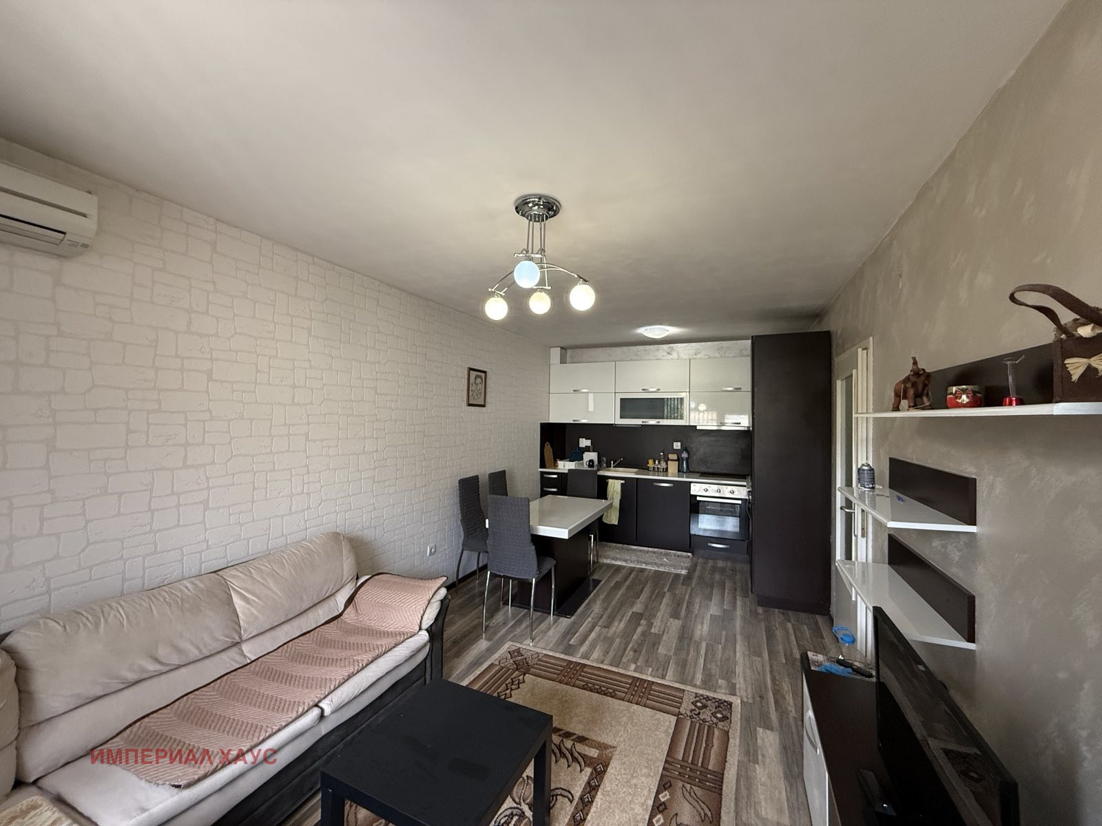 Дава под наем 2-СТАЕН, гр. Хасково, Любен Каравелов, снимка 2 - Апартаменти - 54363509