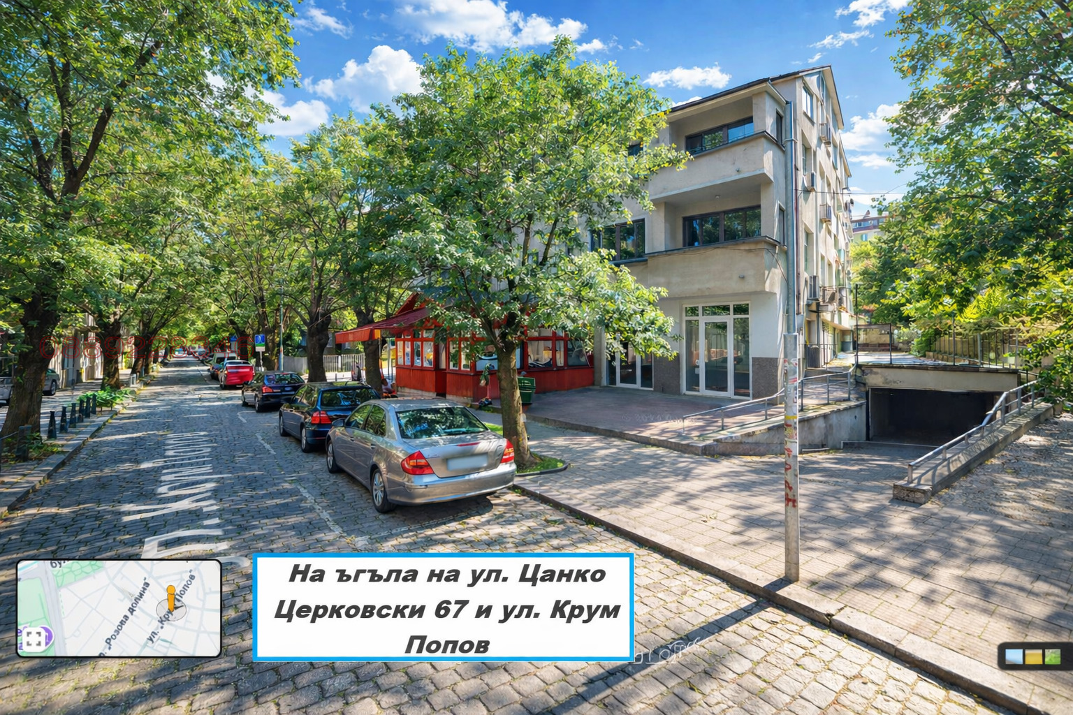 Дава под наем ГАРАЖ, ПАРКОМЯСТО, гр. София, Лозенец