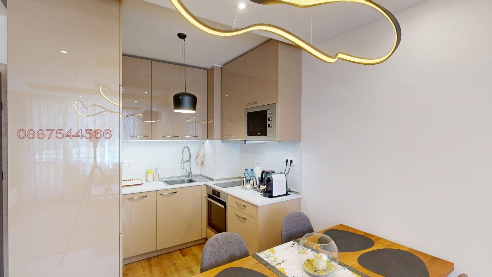 Дава под наем 2-СТАЕН, гр. София, Център, снимка 2 - Апартаменти - 54178025