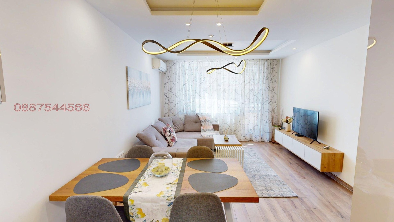 Дава под наем 2-СТАЕН, гр. София, Център, снимка 3 - Апартаменти - 54178025