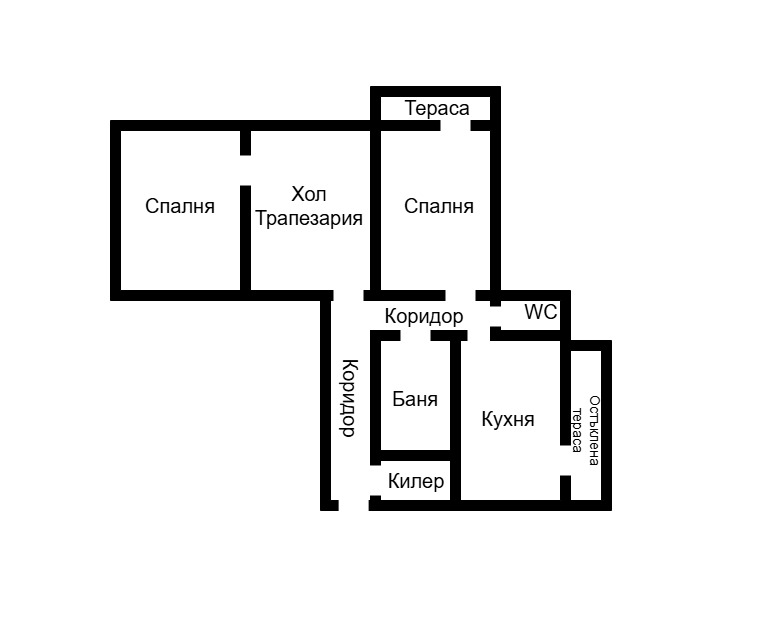 K pronájmu  2 ložnice Sofia , Geo Milev , 88 m2 | 89291439 - obraz [17]