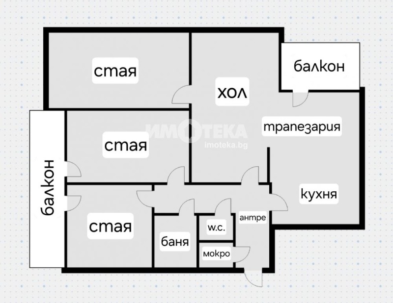 Дава под наем МНОГОСТАЕН, гр. София, Овча купел 1, снимка 4 - Aпартаменти - 48008468