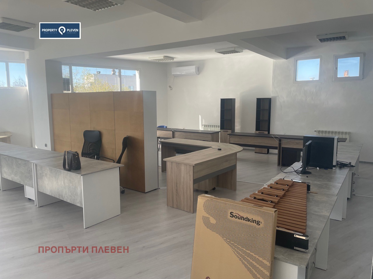 Дава под наем ОФИС, гр. Плевен, Кайлъка, снимка 2 - Офиси - 47688622