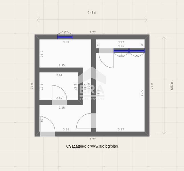 Zu vermieten  1 Schlafzimmer Warna , Ljatno kino Trakija , 44 qm | 21634278 - Bild [10]