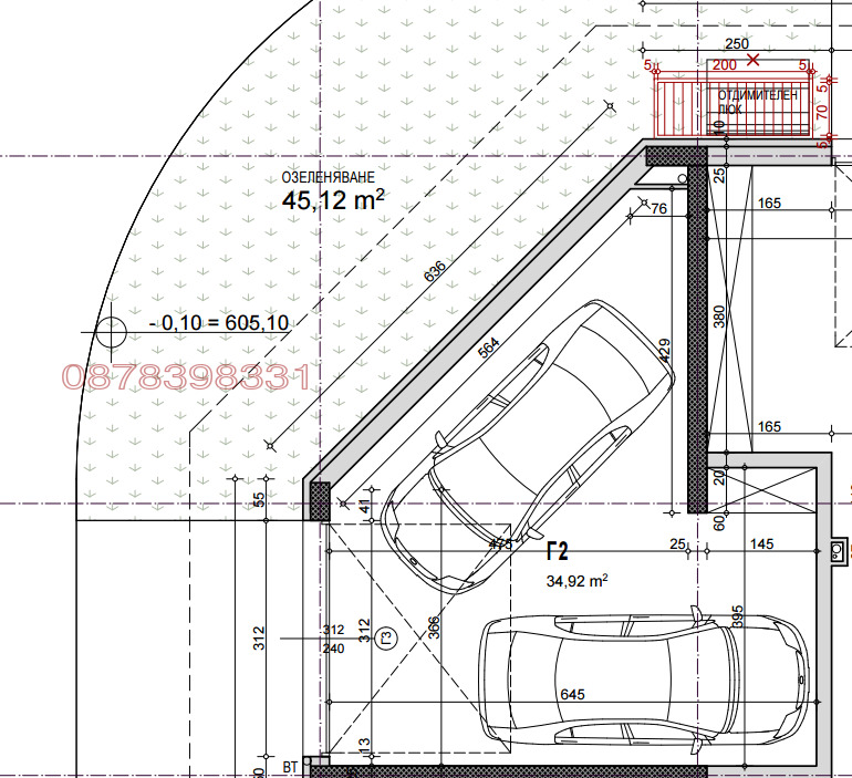 Дава под наем ГАРАЖ, ПАРКОМЯСТО, гр. София, Манастирски ливади