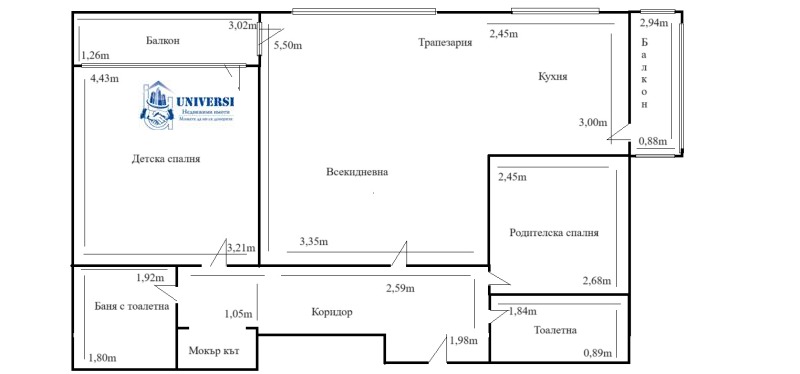 De inchiriat  2 dormitoare Sofia , Lozeneț , 80 mp | 26121329 - imagine [14]