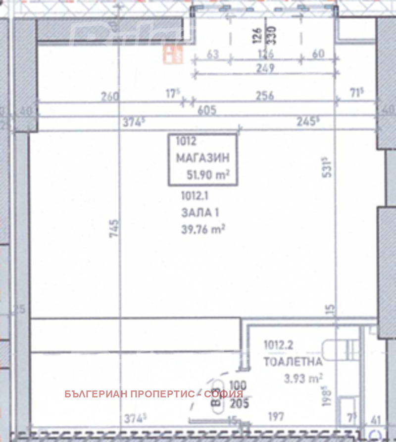 Дава под наем МАГАЗИН, гр. София, Банишора, снимка 8 - Магазини - 53455273