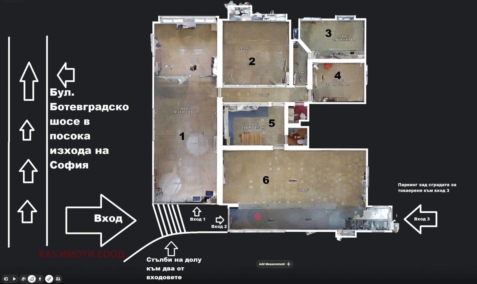 Дава под наем ОФИС, гр. София, Враждебна, снимка 11 - Офиси - 55338064