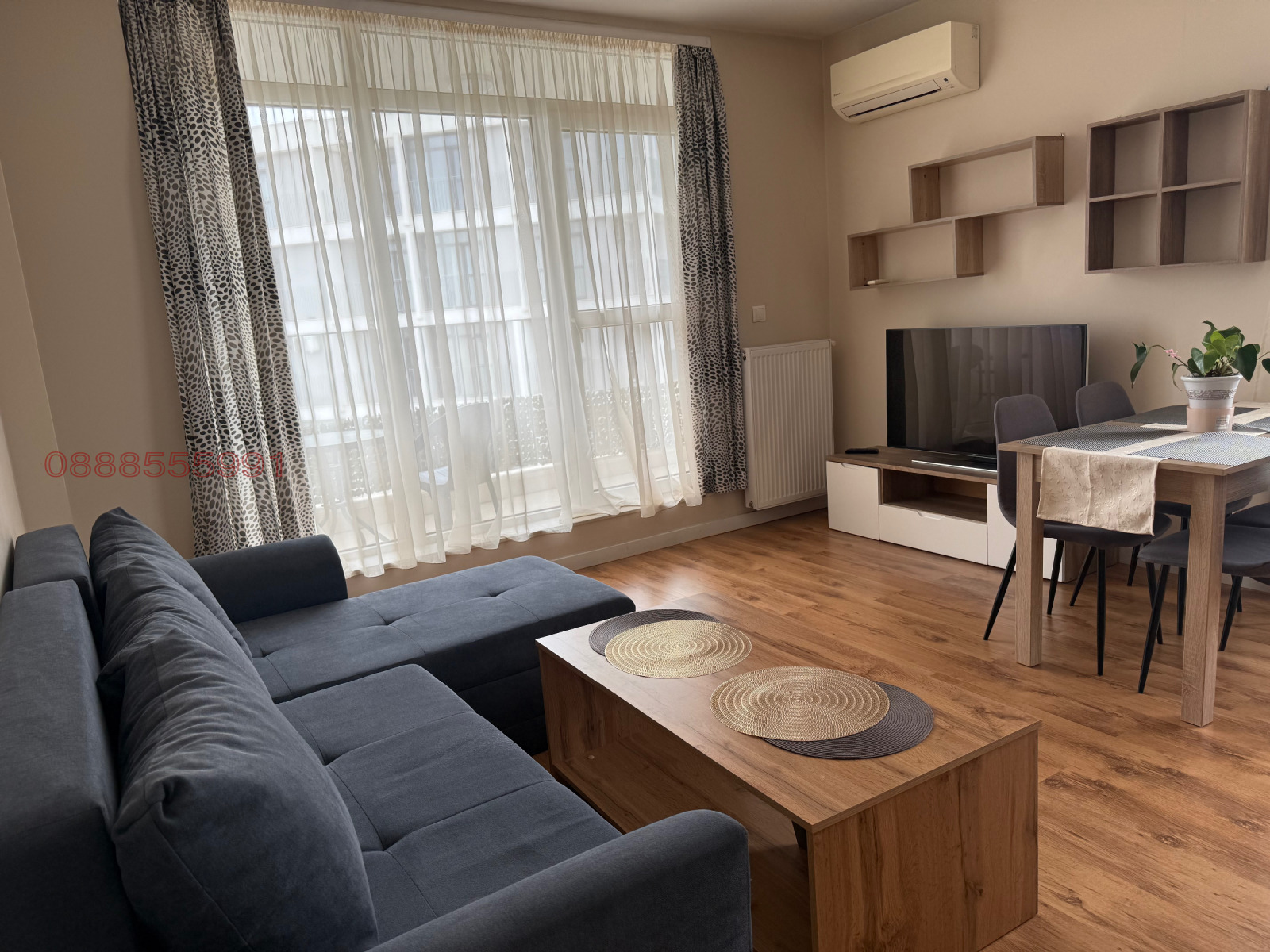 Дава под наем 2-СТАЕН, гр. София, Дружба 2, снимка 3 - Апартаменти - 54071148