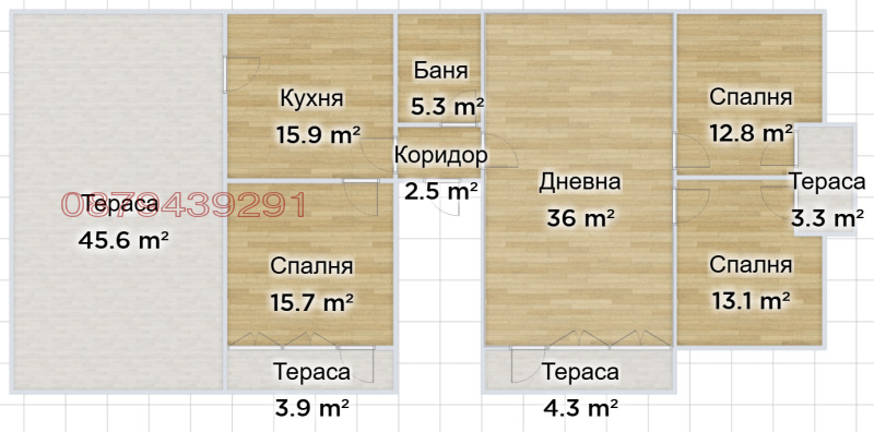 Дава под наем ЕТАЖ ОТ КЪЩА, гр. Плевен, 9-ти квартал, снимка 3 - Етаж от къща - 53214654