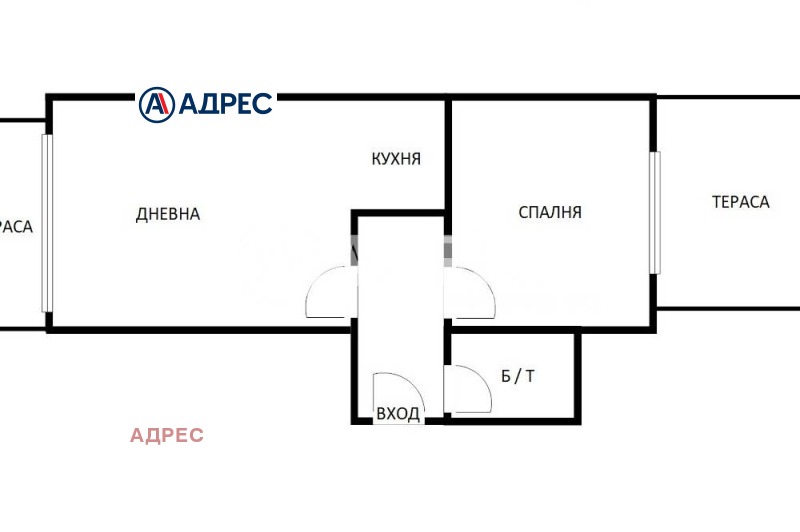 Дава под наем 2-СТАЕН, гр. Варна, Цветен квартал, снимка 13 - Апартаменти - 53227620