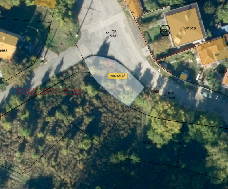For Rent  Plot Sofia , Lozen , 406 sq.m | 50527450 - image [5]