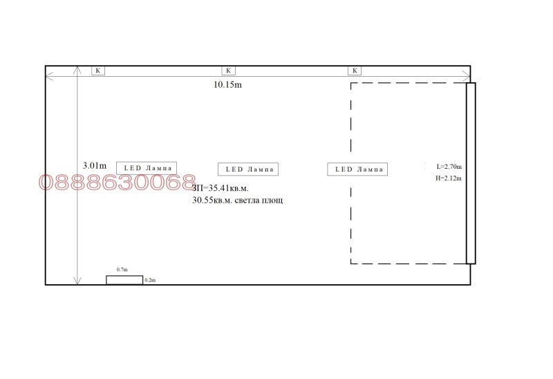 Дава под наем ГАРАЖ, ПАРКОМЯСТО, гр. София, Овча купел, снимка 5 - Гаражи и паркоместа - 53124910