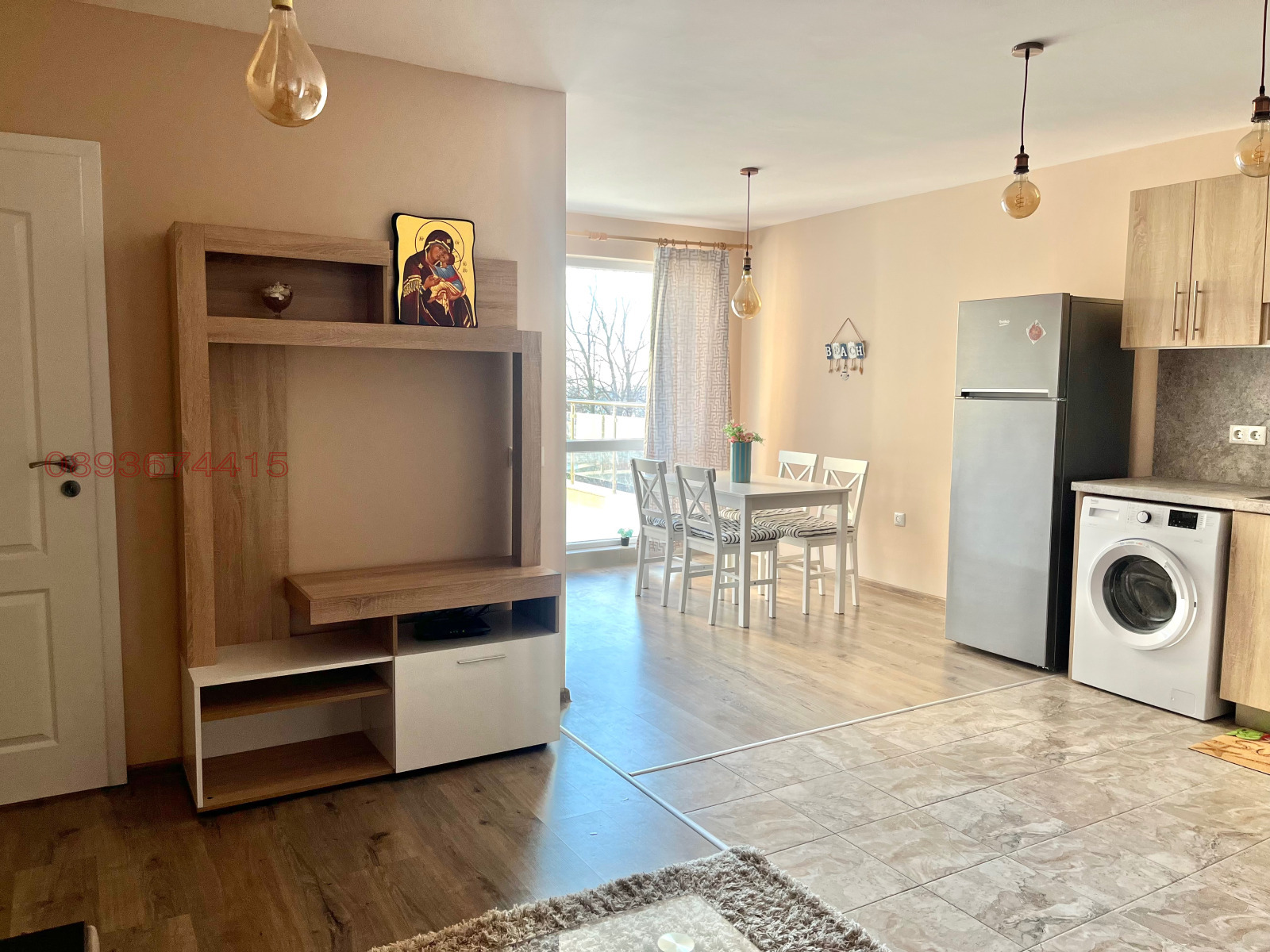 Дава под наем 2-СТАЕН, гр. Варна, Виница, снимка 5 - Апартаменти - 54240947