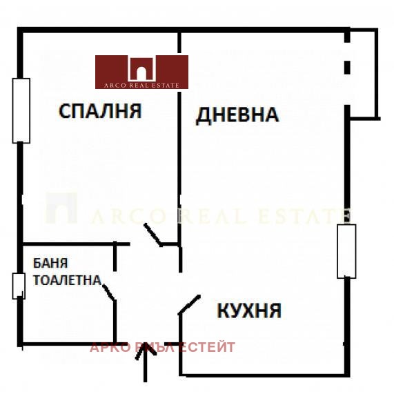 K pronájmu  1 ložnice Sofia , Triagalnika , 52 m2 | 85267501 - obraz [17]