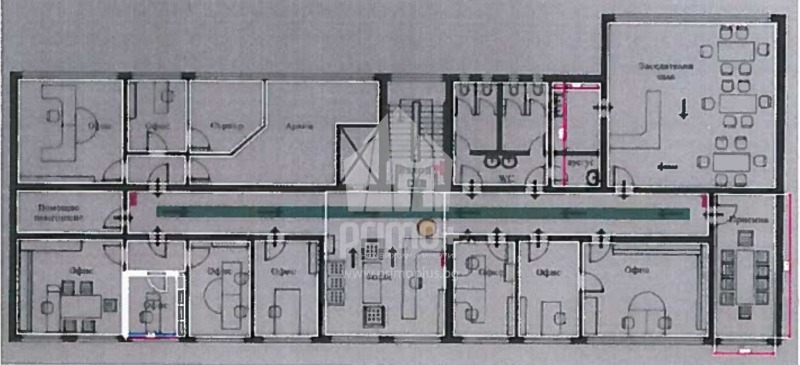 Til leie  Kontor Sofia , Tsentar , 439 kvm | 23051431 - bilde [5]